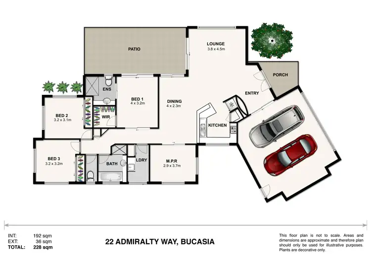 Floorplan of Homely house listing, 22 Admiralty Way, Bucasia QLD 4750