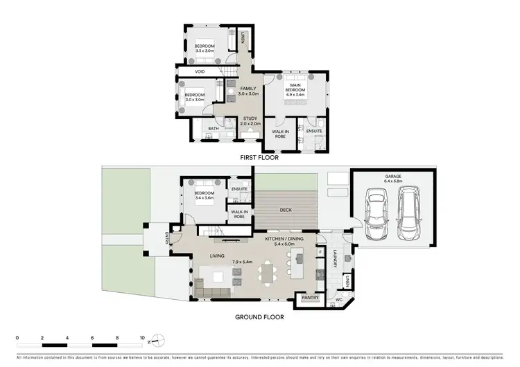 Floorplan of Homely townhouse listing, 1/34 Peter Street, Box Hill North VIC 3129