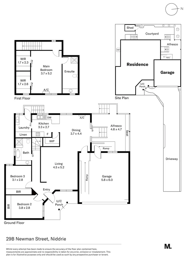 Floorplan of Homely house listing, 29B Newman Street, Niddrie VIC 3042