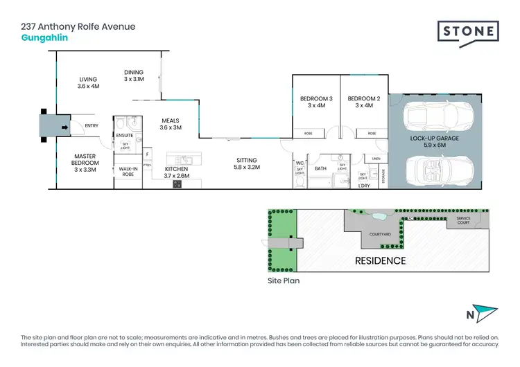 Floorplan of Homely house listing, 237 Anthony Rolfe Avenue, Gungahlin ACT 2912