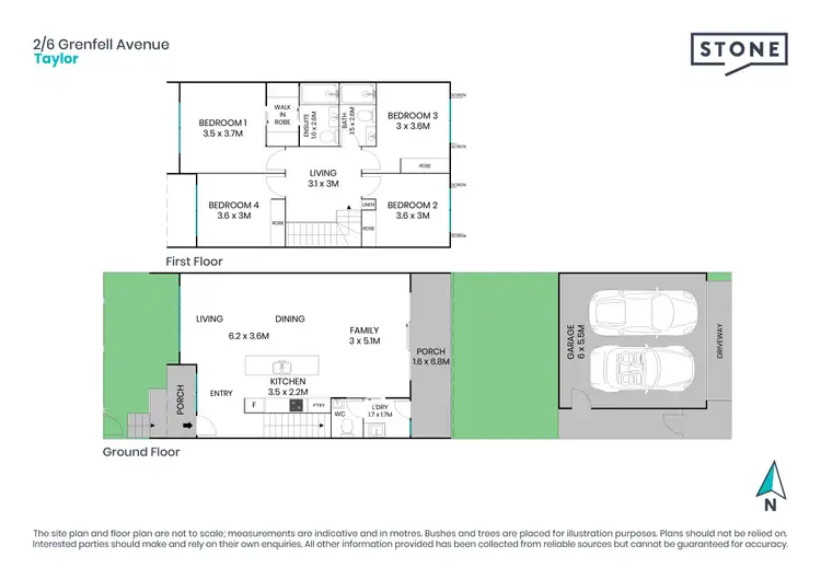 Floorplan of Homely house listing, 2/6 Grenfell Avenue, Taylor ACT 2913