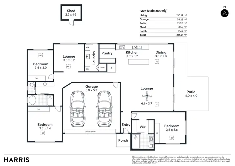 Floorplan of Homely house listing, 5A Arthur Street, Seacliff Park SA 5049