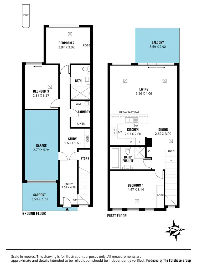 Floorplan of Homely house listing, 10 George Crescent, Noarlunga Downs SA 5168