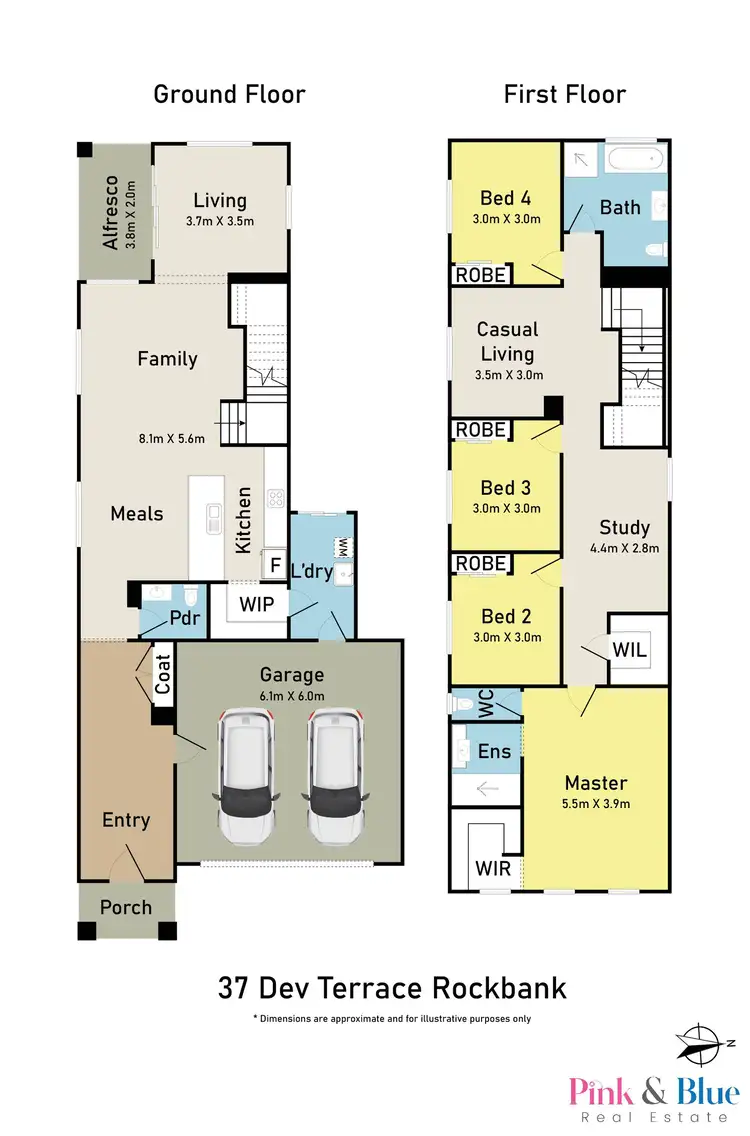 Floorplan of Homely house listing, 37 Dev Terrace, Rockbank VIC 3335