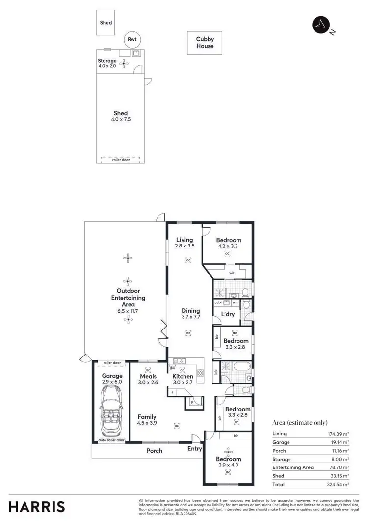 Floorplan of Homely house listing, 14a Hillman Drive, Nairne SA 5252