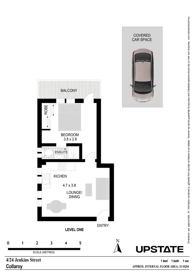 Floorplan of Homely unit listing, 4/24 Jenkins Street, Collaroy NSW 2097