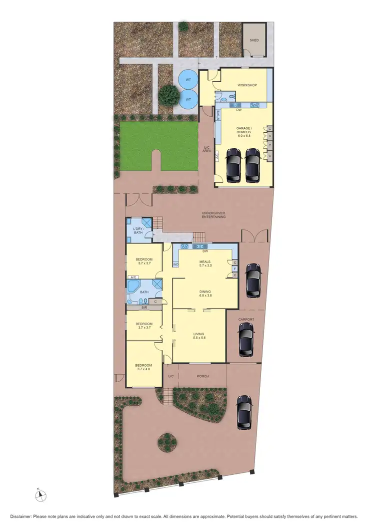 Floorplan of Homely house listing, 32 Halsey Street, Reservoir VIC 3073