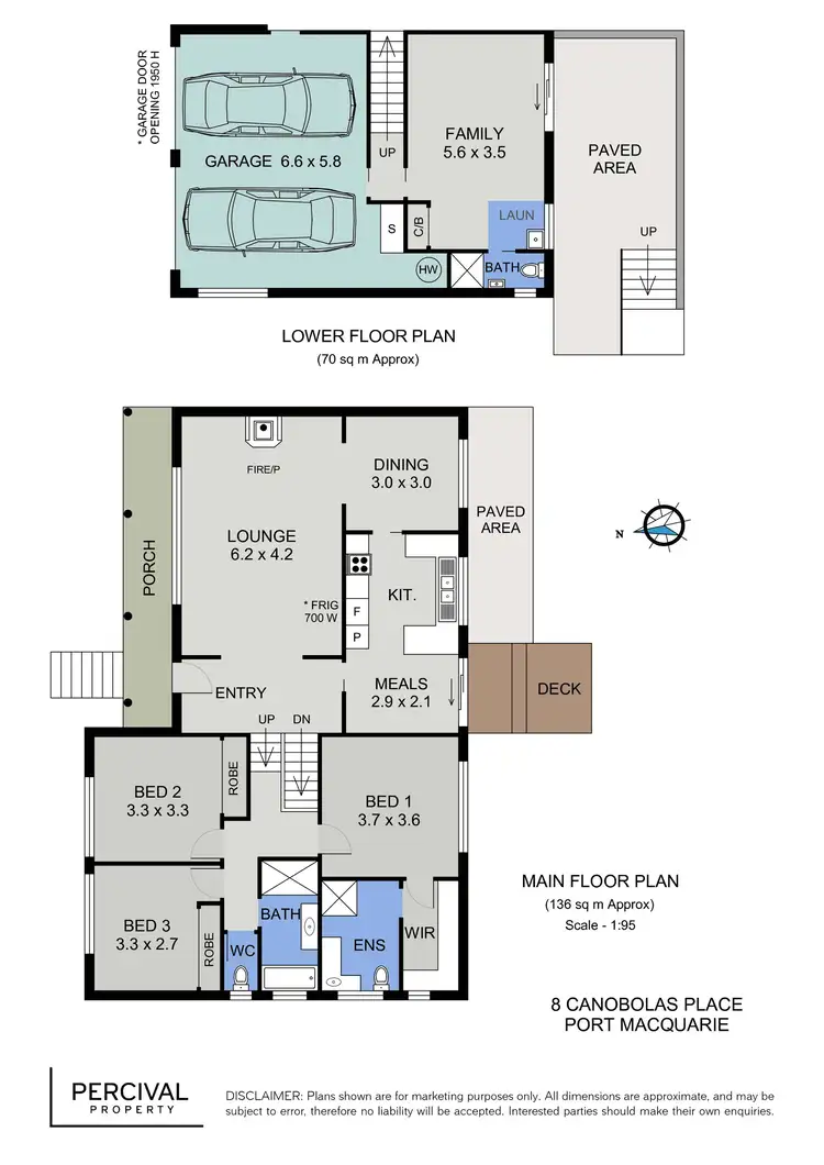 Floorplan of Homely house listing, 8 Canobolas Place, Port Macquarie NSW 2444