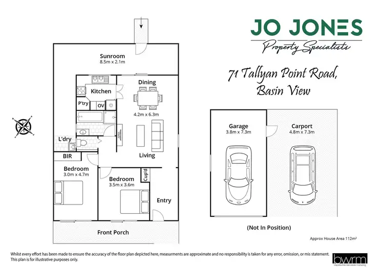 Floorplan of Homely house listing, 71 Tallyan Point Road, Basin View NSW 2540