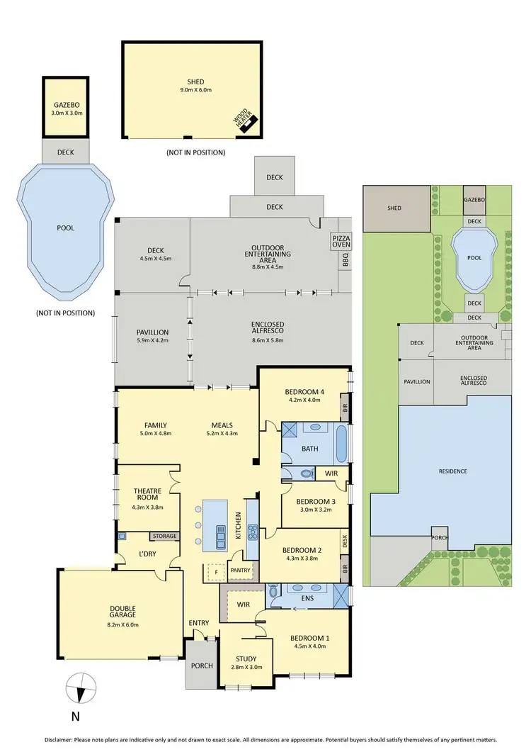 Floorplan of Homely house listing, 15 Tuxedo Drive, Gisborne VIC 3437
