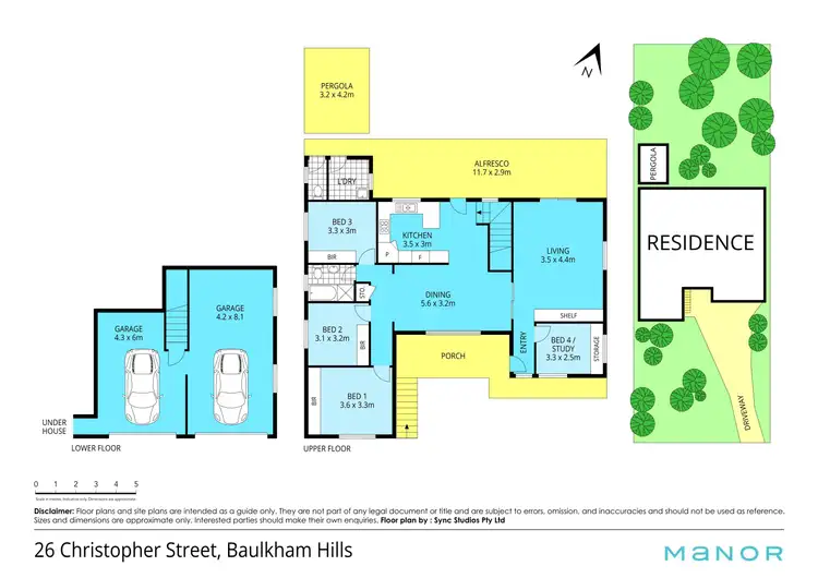 Floorplan of Homely house listing, 26 Christopher Street, Baulkham Hills NSW 2153