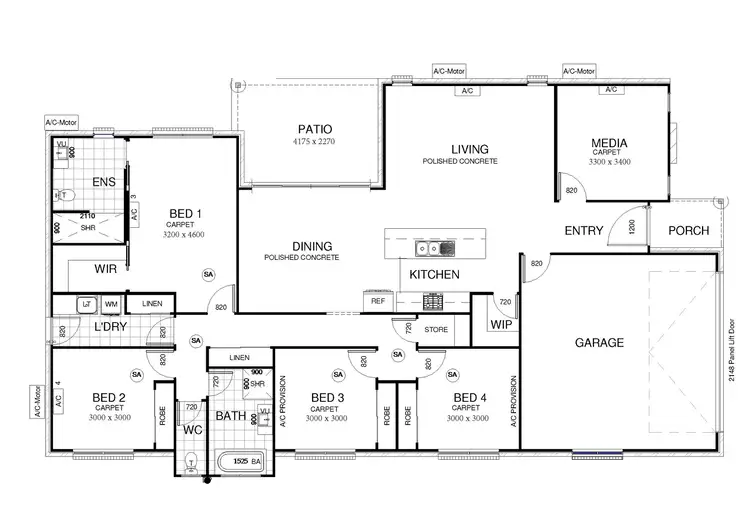Floorplan of Homely house listing, 64 Oxford Road, Yeppoon QLD 4703