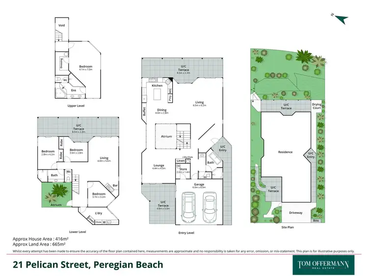 Floorplan of Homely house listing, 21 Pelican Street, Peregian Beach QLD 4573