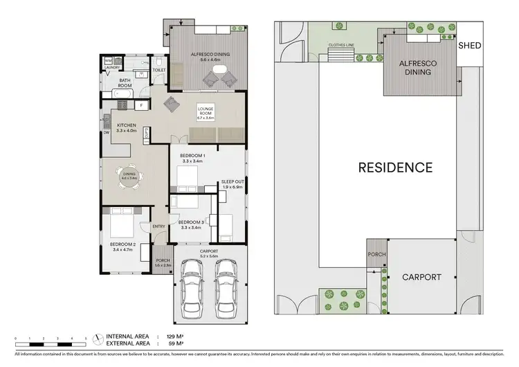 Floorplan of Homely house listing, 21 Crane Street, Ballina NSW 2478