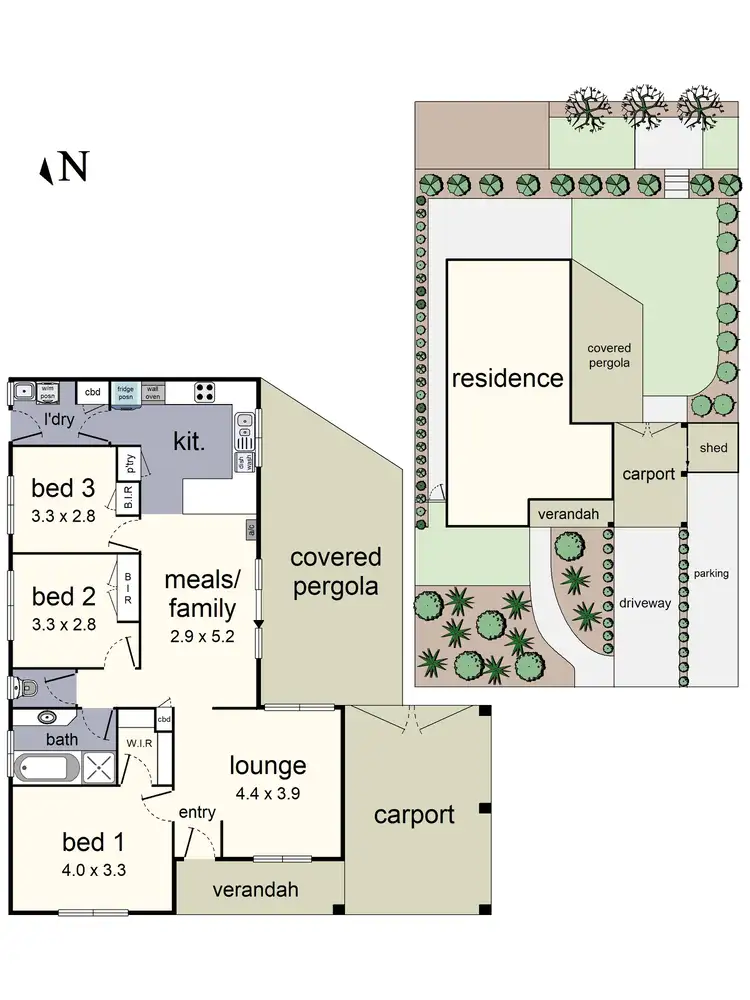 Floorplan of Homely house listing, 7 Rolaine Close, Lilydale VIC 3140