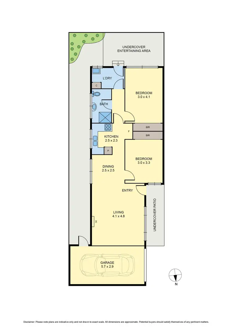 Floorplan of Homely unit listing, 4/10 Nimmo Street, Essendon VIC 3040