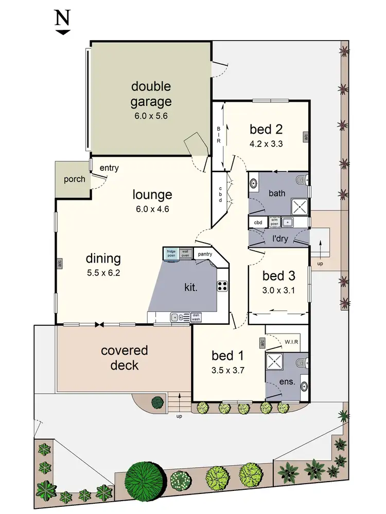 Floorplan of Homely unit listing, 4/377 Clegg Road, Wandin North VIC 3139
