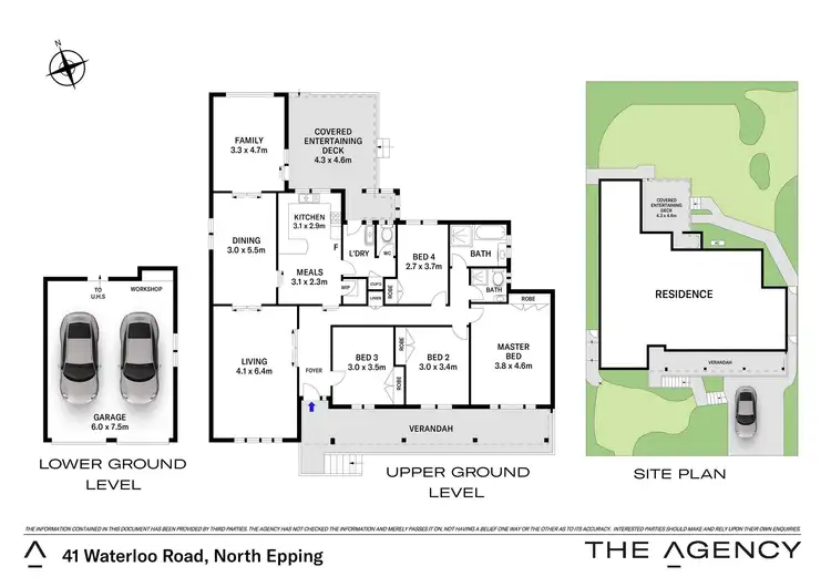 Floorplan of Homely house listing, 41 Waterloo Road, North Epping NSW 2121