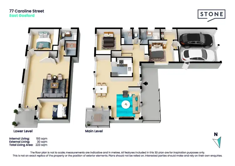 Floorplan of Homely house listing, 77 Caroline Street, East Gosford NSW 2250