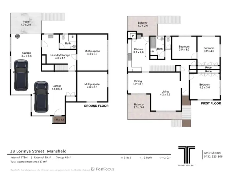 Floorplan of Homely house listing, 38 Lorinya Street, Mansfield QLD 4122