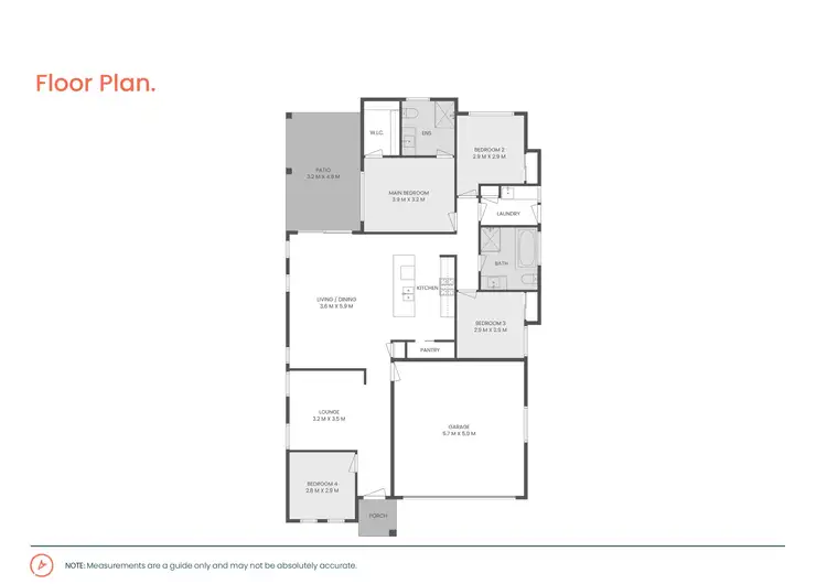 Floorplan of Homely house listing, 3 Louden Close, Thornton NSW 2322