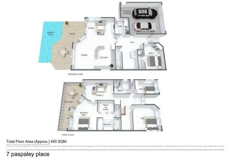 Floorplan of Homely house listing, 7 Paspaley Place, Cullen Bay NT 820