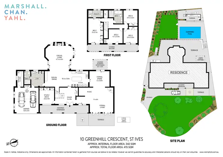 Floorplan of Homely house listing, 10 Greenhill Crescent, St Ives NSW 2075