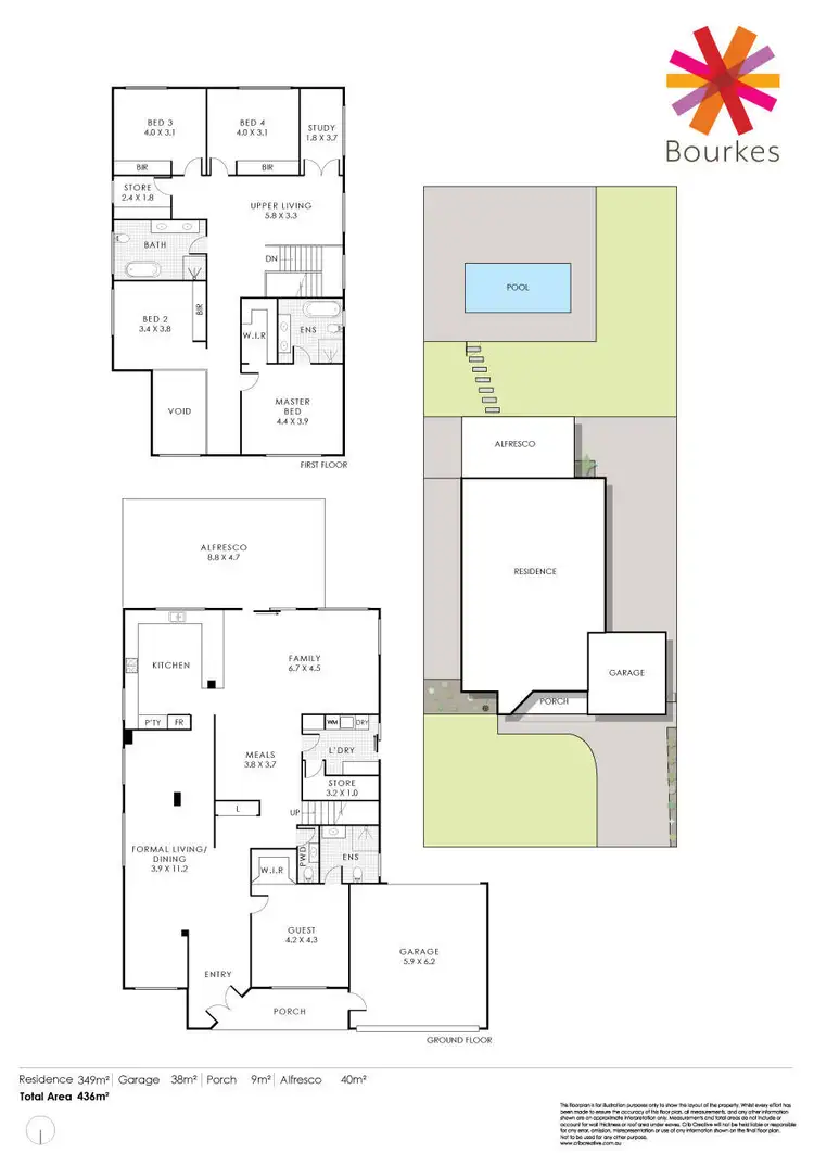 Floorplan of Homely house listing, 45 Birdwood Avenue, Como WA 6152