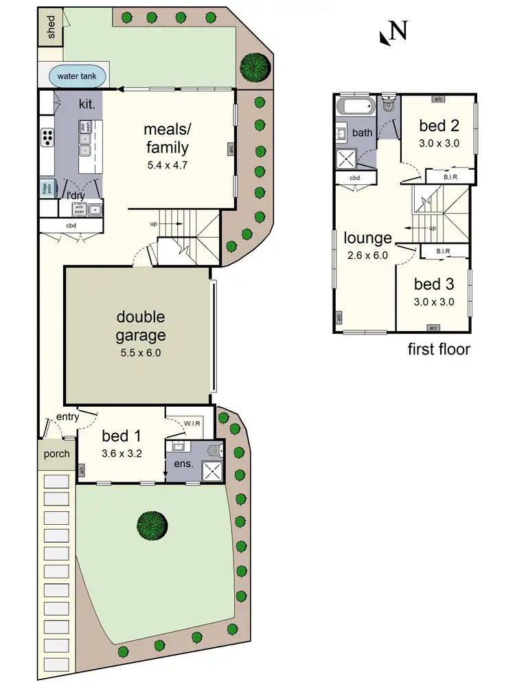 Floorplan of Homely house listing, 6B Woodpecker Pass, Chirnside Park VIC 3116