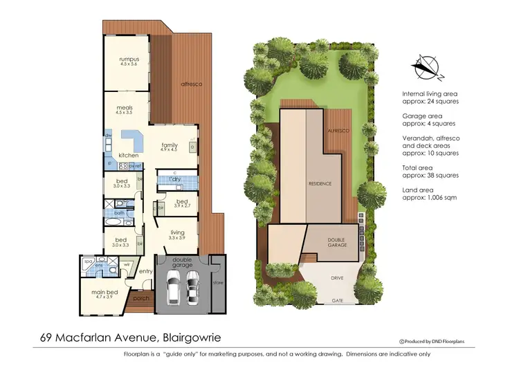 Floorplan of Homely house listing, 69 Macfarlan Avenue, Blairgowrie VIC 3942