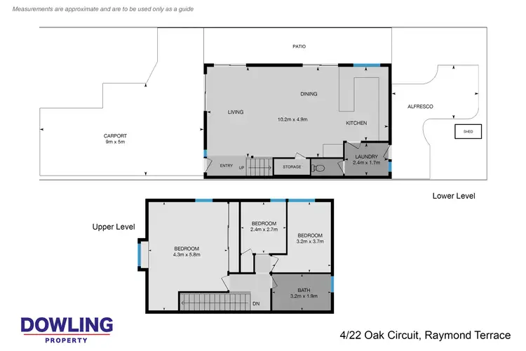 Floorplan of Homely townhouse listing, 4/22 Oak Circuit, Raymond Terrace NSW 2324