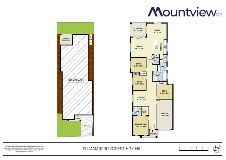 Floorplan of Homely house listing, 11 Camarero Street, Box Hill NSW 2765