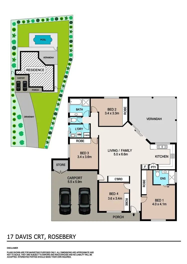 Floorplan of Homely house listing, 17 Davis Court, Rosebery NT 832
