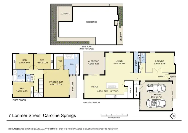 Floorplan of Homely house listing, 7 Lorimer Street, Caroline Springs VIC 3023