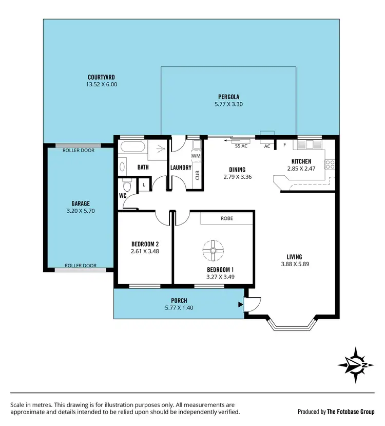 Floorplan of Homely unit listing, 7/12 Lana Street, Reynella SA 5161