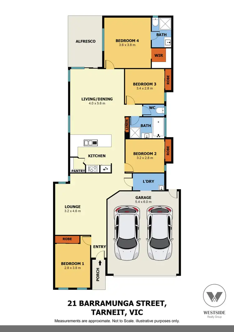 Floorplan of Homely house listing, 21 Barramunga Street, Tarneit VIC 3029