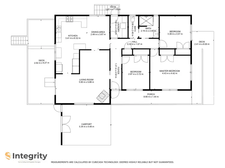 Floorplan of Homely house listing, 13 Fleay Road, Badger Creek VIC 3777