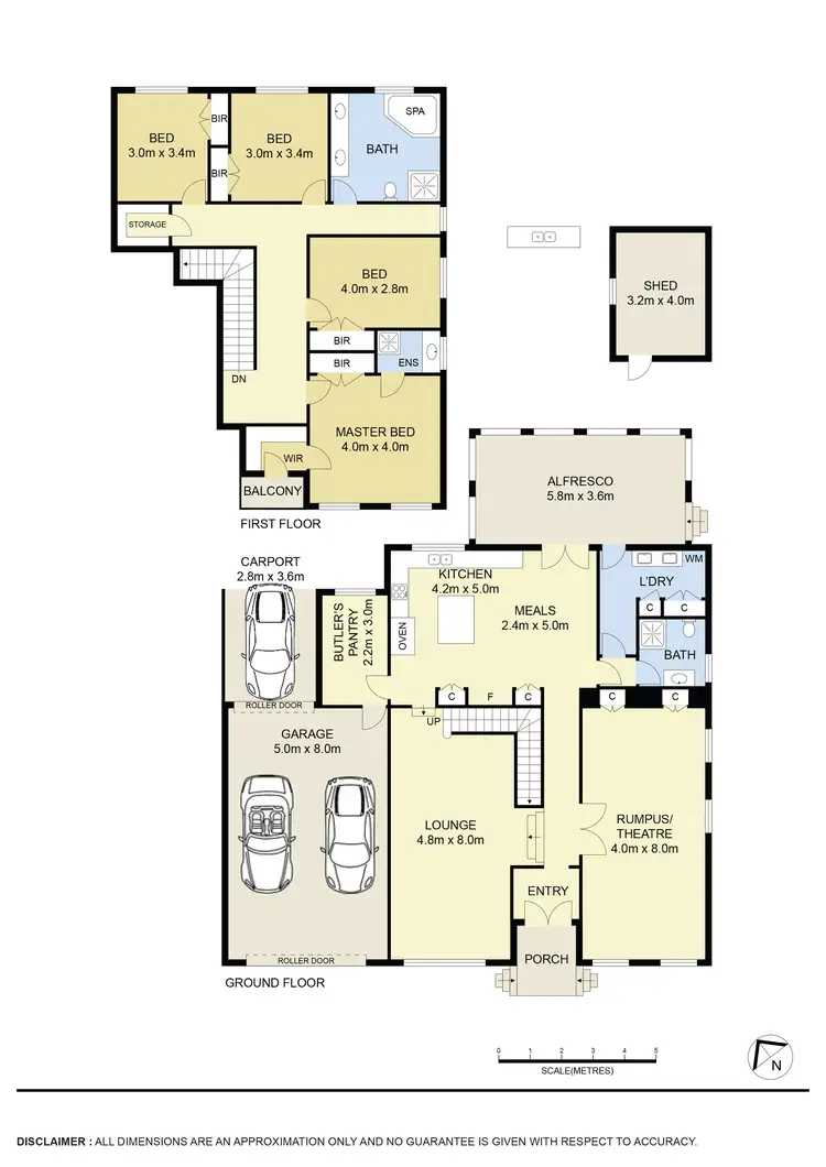 Floorplan of Homely house listing, 50 Munich Drive, Keilor Downs VIC 3038