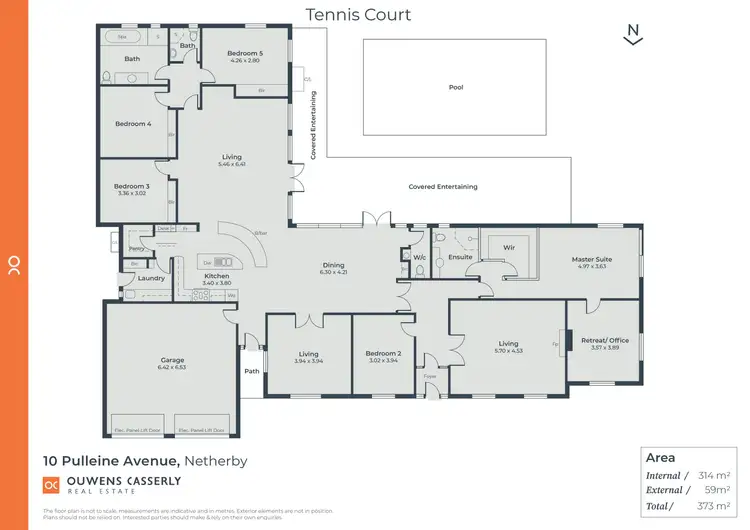 Floorplan of Homely house listing, 10 Pulleine Avenue, Netherby SA 5062
