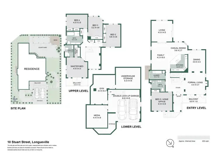 Floorplan of Homely house listing, 10 Stuart Street, Longueville NSW 2066