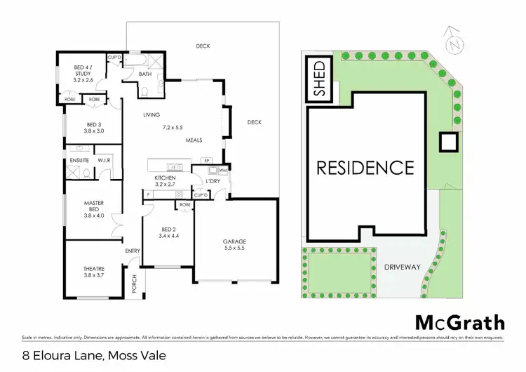 Floorplan of Homely house listing, 8 Eloura Lane, Moss Vale NSW 2577