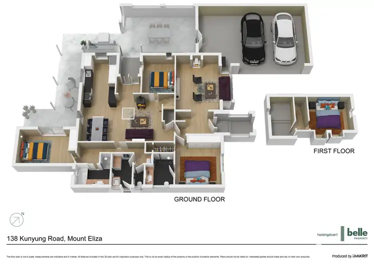 Floorplan of Homely house listing, 138 Kunyung Road, Mount Eliza VIC 3930