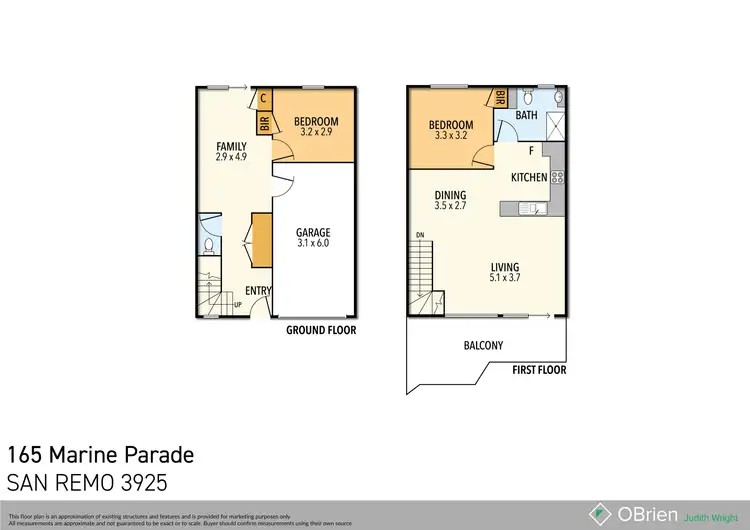 Floorplan of Homely unit listing, 4/165 Marine Parade, San Remo VIC 3925
