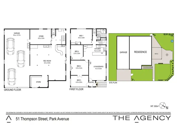 Floorplan of Homely house listing, 51 Thompson Street, Park Avenue QLD 4701