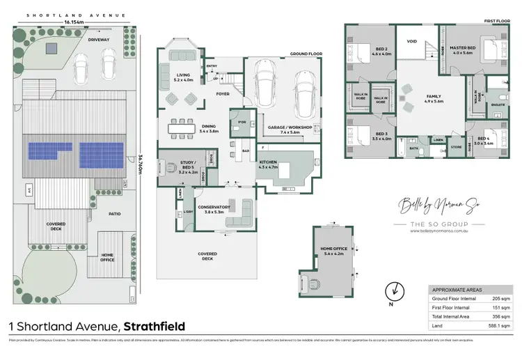 Floorplan of Homely house listing, 1 Shortland Avenue, Strathfield NSW 2135