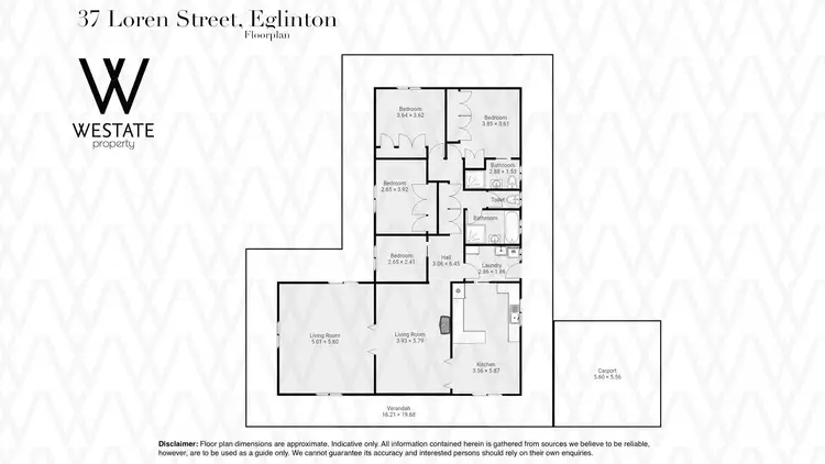 Floorplan of Homely house listing, 27 Loren Street, Eglinton NSW 2795