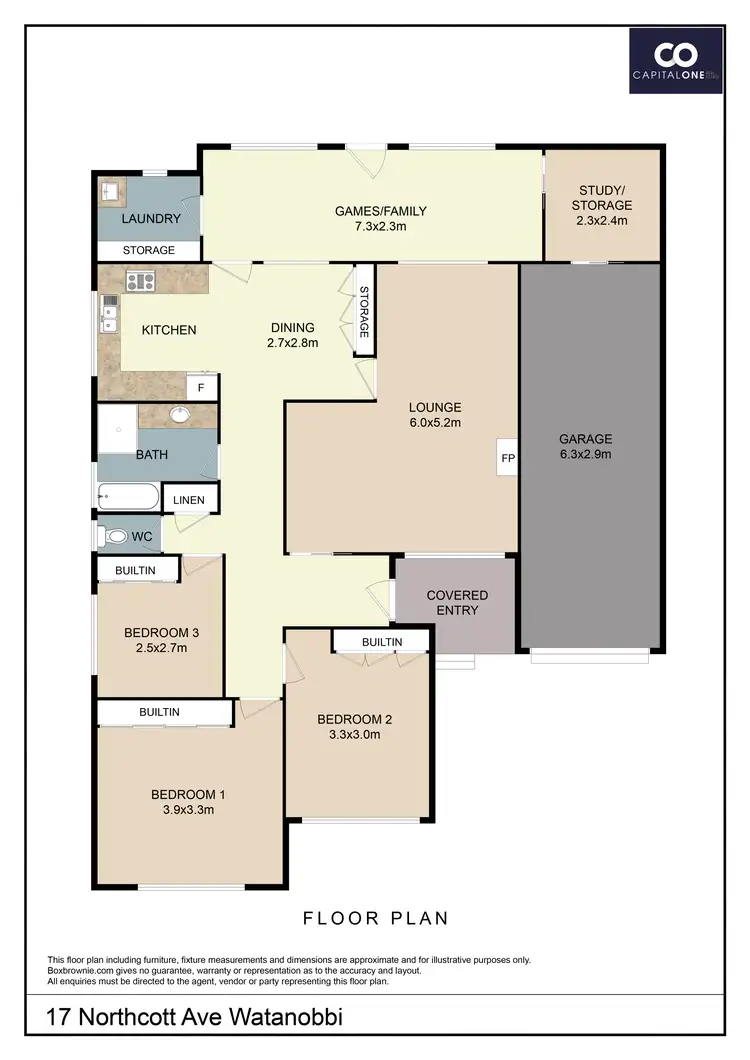 Floorplan of Homely house listing, 17 Northcott Avenue, Watanobbi NSW 2259