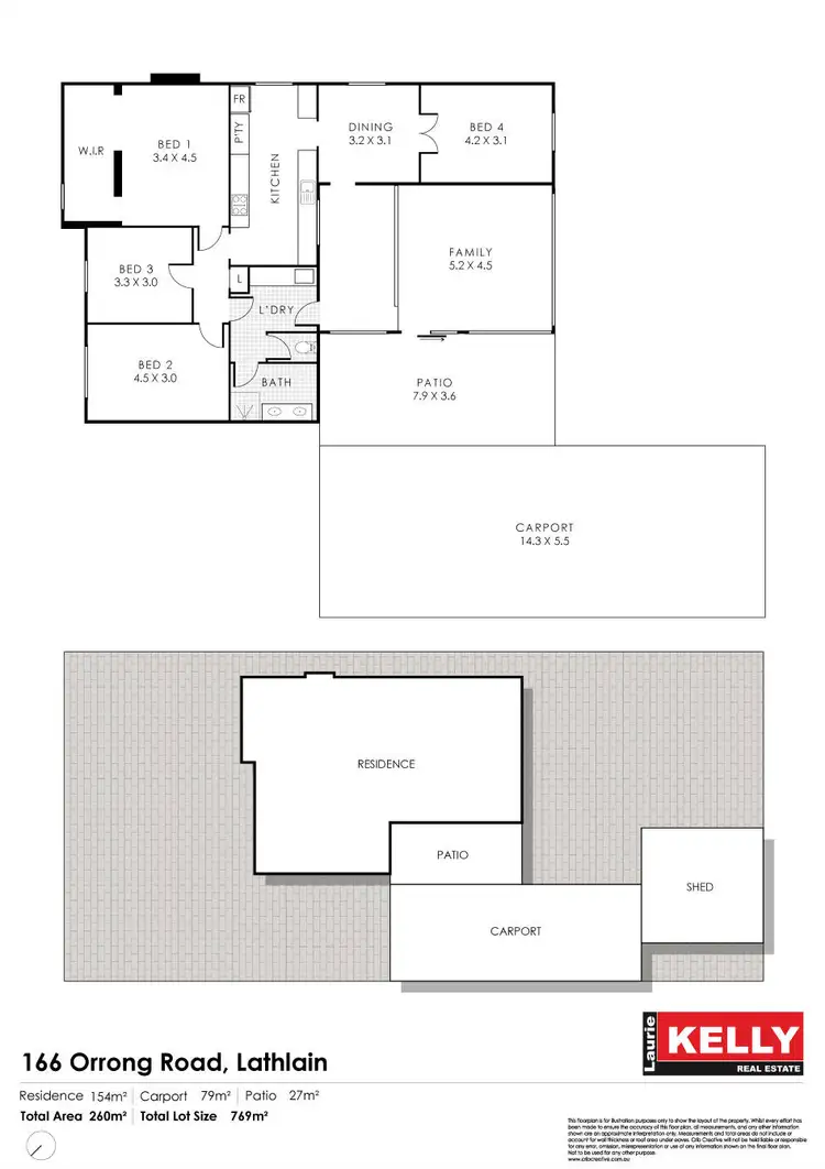 Floorplan of Homely house listing, 166 Orrong Road, Lathlain WA 6100
