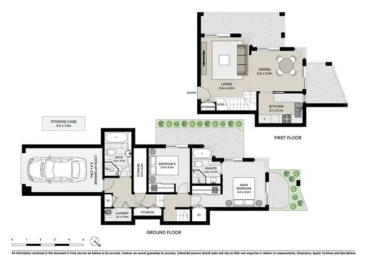 Floorplan of Homely apartment listing, 8/26 Northcote Street, Naremburn NSW 2065
