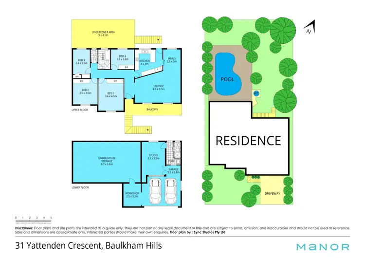 Floorplan of Homely house listing, 31 Yattenden Crescent, Baulkham Hills NSW 2153